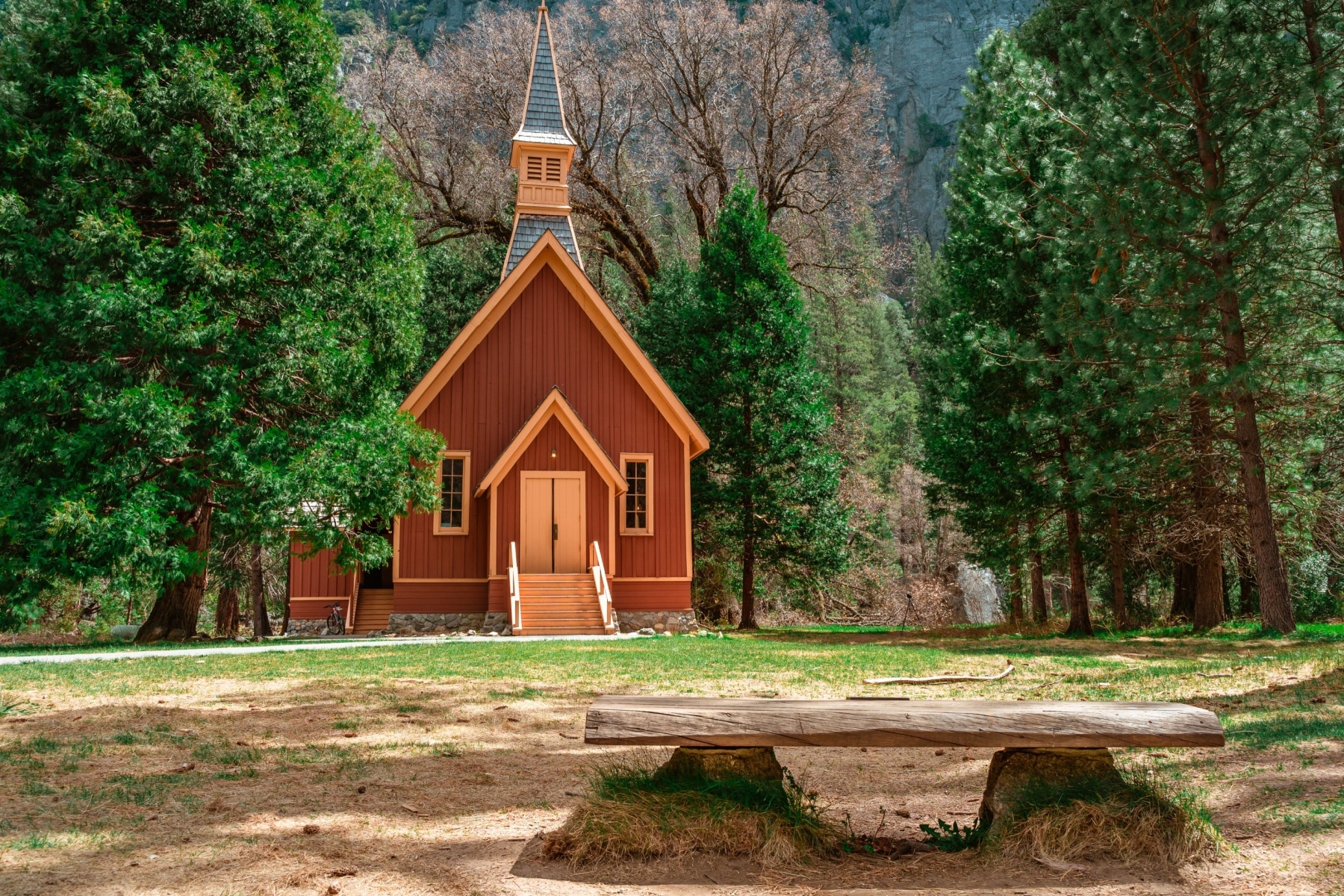 Yosemite Valley Chapel is one option for a national park wedding