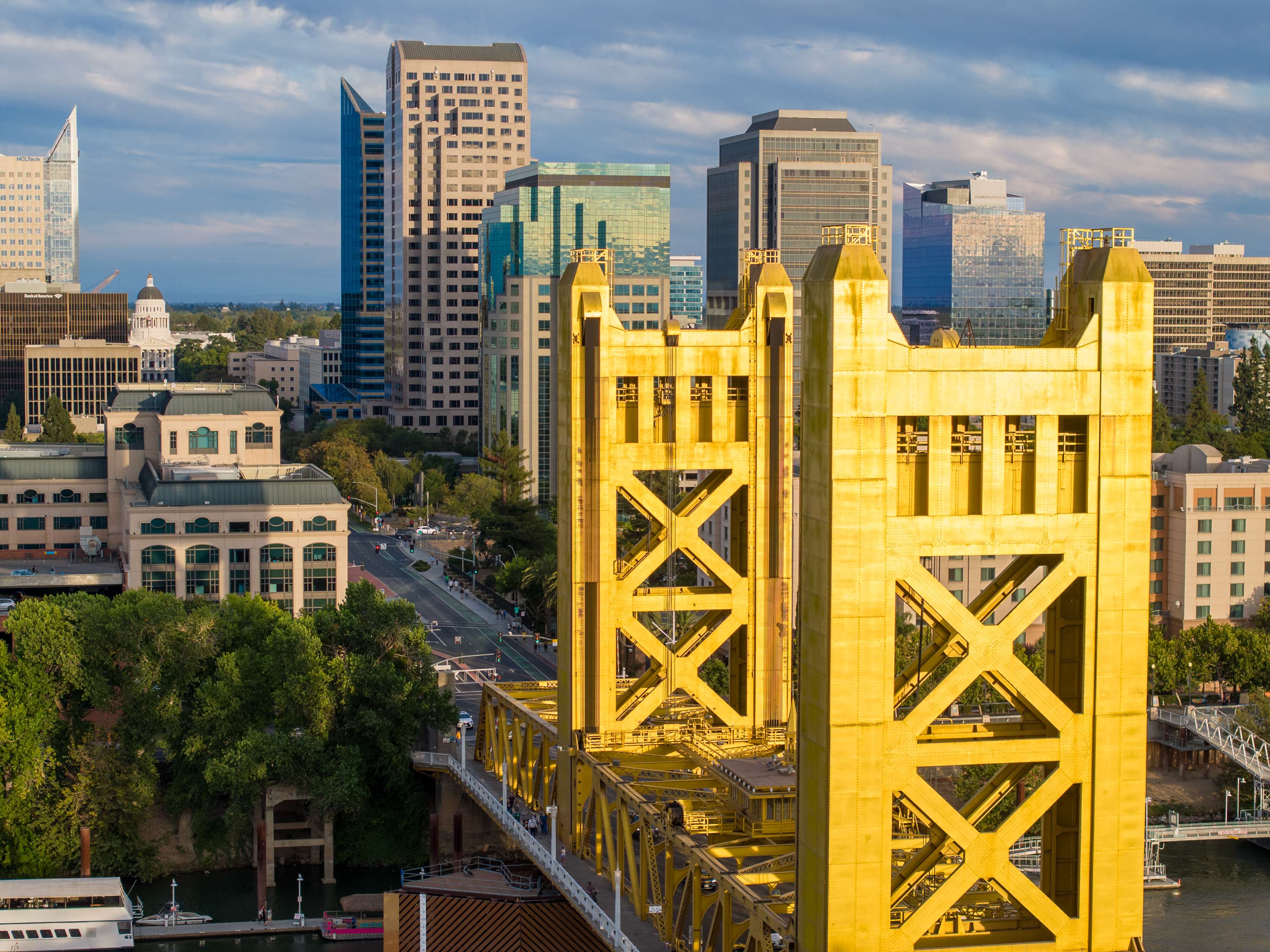 tower bridge gold country california